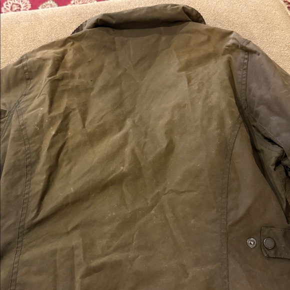 Original Barbour Tartan Jacket Coat Flannel Lined Size 8 (TD) - Picture 7 of 7